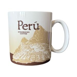 Starbucks Peru Global Icon Collector Series Mug 16 Fluid Ounces